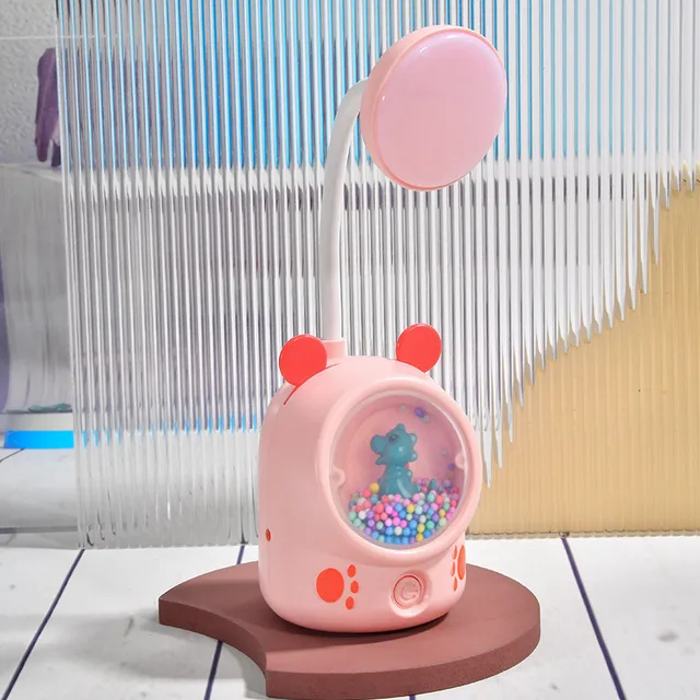 Dinosaur LED Night Light Bedroom Bedside Sleep Lights Student Desk Table Lamp Usb Charging Dormitory Kindergarten Children Gift dinosaur J