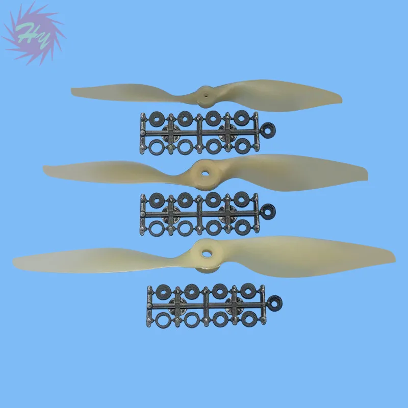 

2 Pcs HY Replacement Electric Propeller Diameter 7-14 Inch Primary Color Propeller For RC Airplane Parts