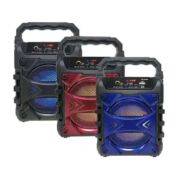 

Outdoor Portable Wireless bluetooth 5.0 Speaker Portable Stereo Radio TF AUX USB Charging Music Player