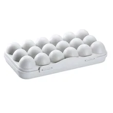 Пластиковый чехол для хранения яиц с несколькими решетками, держатель для холодильника, контейнер для яиц, коробки BJStore