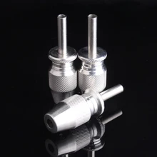 Высокое качество Профессиональный 5 шт. 25 мм рукоятка из нержавеющей стали трубка задняя Татуировка ручка татуировка трубка с задней стволовой