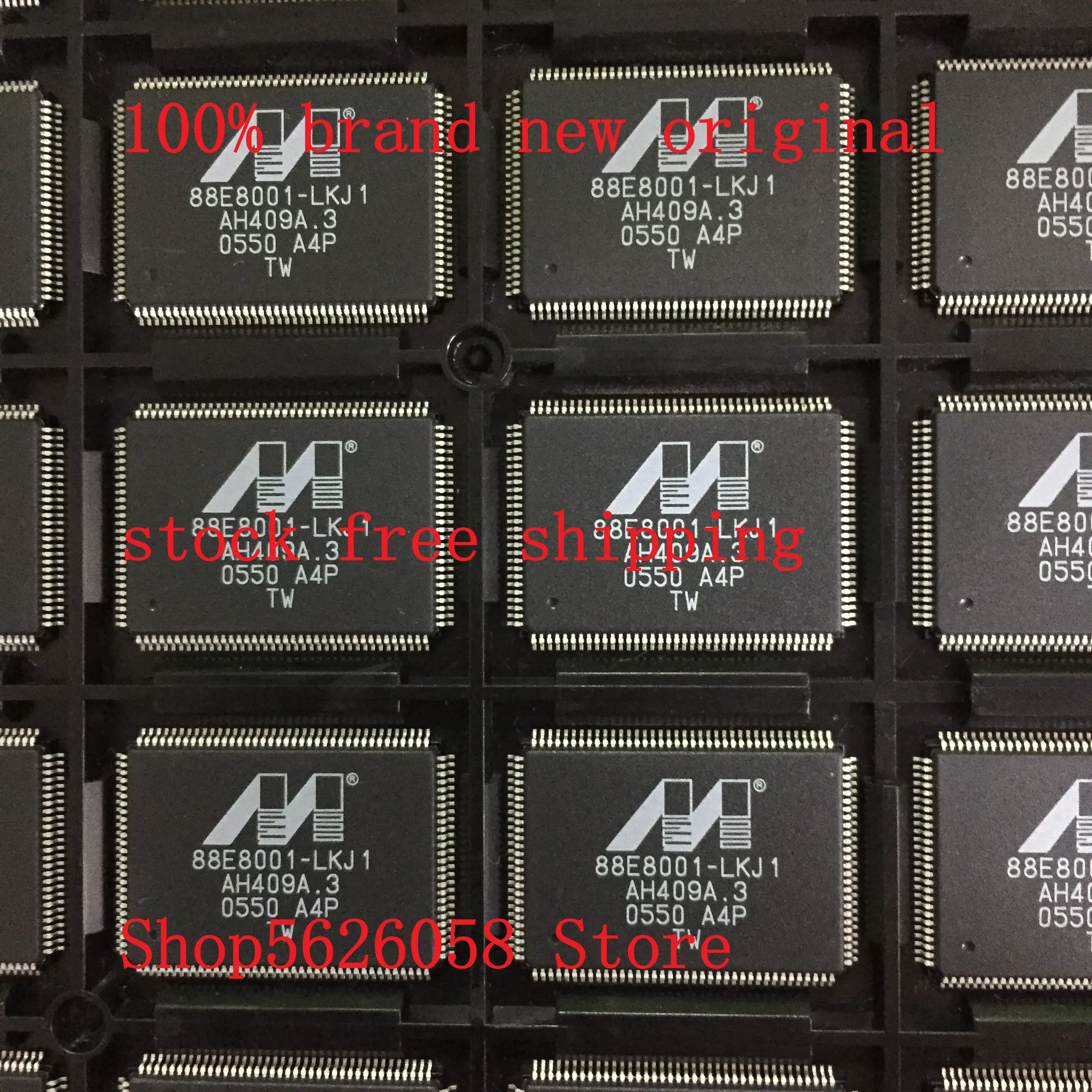 5 / 88E6095-A2-TAH1C000 88E6095-TAH1 88E 88E8001-A4-LKJ1C000 88E8001-LKJ1 QFP 100% ο 