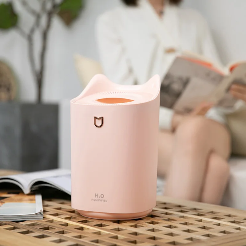 Large Capacity Humidifier 3L Aroma Diffuser Double Mist Aromatherapy Air Humidifier USB Mist Maker