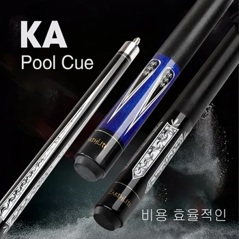 

CRICAL KA-1/2 Pool Cue Billiard Stick13 mm Black Thunder Tip XTC-Ferrule Maple Shaft Handmade Irish Linen Wrap18 teeth Joint Kit