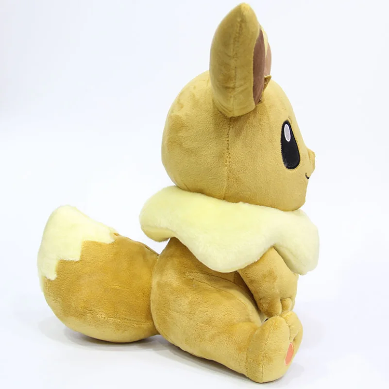 30 см Eevee плюшевые игрушки аниме Brinquedos сидя счастливый Eevee Милая японская карманная кукла мягкая кукла для детей