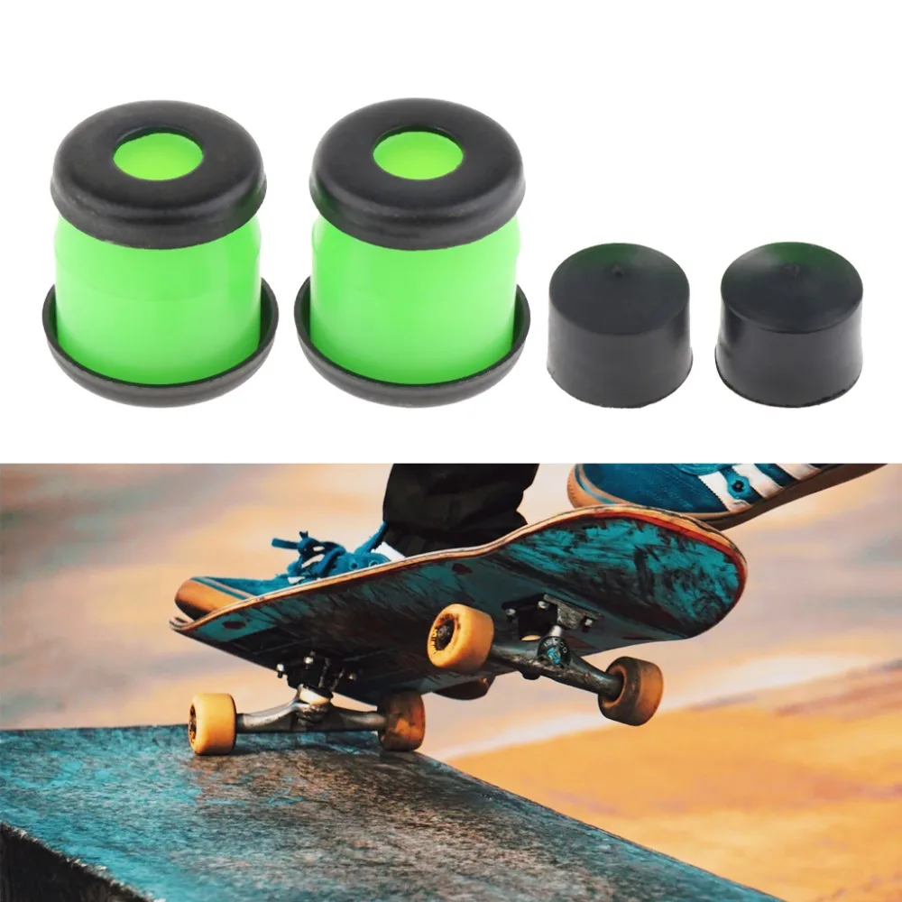4pcs Skateboard Bushings PU Longboard Skateboard Shockproof Accessories BusPF 