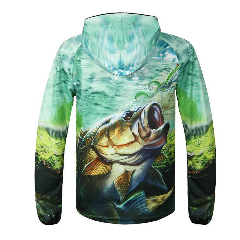 

Viscose Angling Clothing Men's Fishing Suits Angling Clothing Wicking Breathable Summer Mosquito Prevent Suit Sun Protection Clo