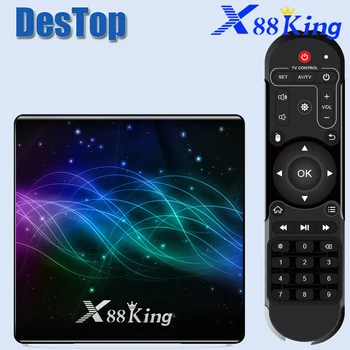 

X88 King S922X 4GB DDR4 RAM 128GB ROM 1000M LAN 5G WIFI Bluetooth 5.0 Android 9.0 4K VP9 H.265 TV Box 2pcs by DHL shipping