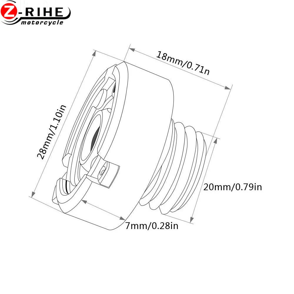 Для KAWASAKI Z900 Z1000+ SX 2010 2011 2012 2013 детали мотоцикла M20* 2,5 красная крышка наполнителя моторного масла с ЧПУ крышка наполнителя винта