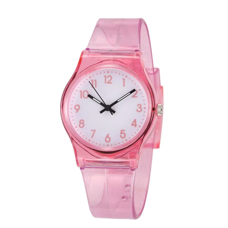 30M Waterproof Children's Watch Casual Transparent Watch Jelly Kids Boys Watch Girls Wrist Watches clock relogio Erkek Kol Saati