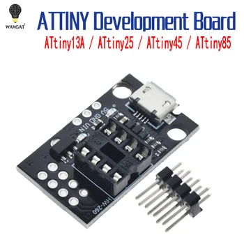 

ATtiny13A / ATtiny25 / ATtiny45 / ATtiny85 Pluggable ATTINY Development Programming Bare Board