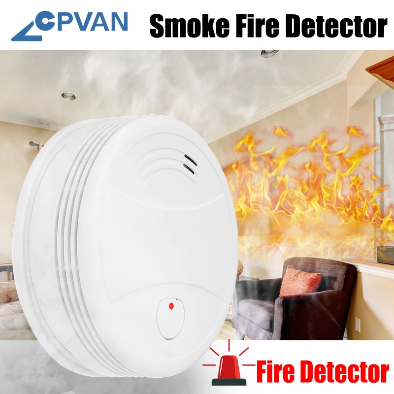 CPVan SM05W WiFi детектор дыма пожарная сигнализация Tuya APP Smart Life пожарный датчик