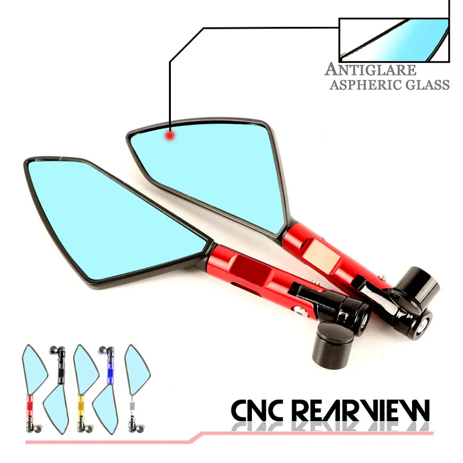 Мотоциклетное зеркало Moto Accessoire CNC Алюминиевый Бар Конец AX боковые зеркала заднего вида для KTM 990 SuperDuke DUKE 690 390 200 RC125