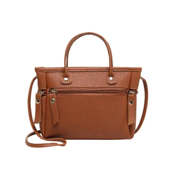 

Pure Color Fashion Shoulder Bag Crossbody Bag Handbag Ladies Hand Bags For Women Leather Shoulder Bag сумка
