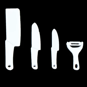 

4pcs 1/12 Cute Dollhouse miniatures kitchen Mini Knife set Mini Furniture Accessories