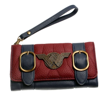 

2019 NEW Wonder Woman Wallet - DC Comics New long wallet PU Leather Money Clip card wallet