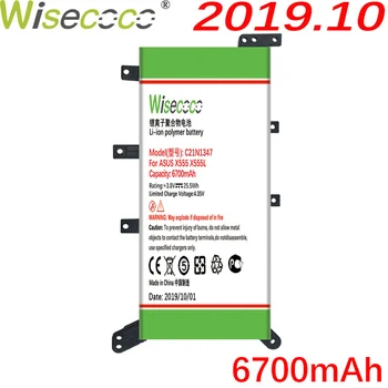 

Wisecoco C21N1347 6650mAh Battery For ASUS W519L A555L K555L F555L VM510L VM590L X555 X555L FL5800L Laptop Battery