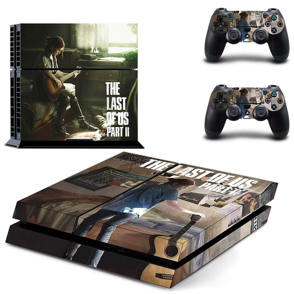 Последний из нас 2 наклейки кожи Набор для sony playstation 4 консоли и контроллеров PS4