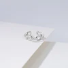 1 pcs Charming Line Zircon Clip On Earrings Silver Color Ear Cuff Without Piercing Earrings Jewelry ► Photo 3/6