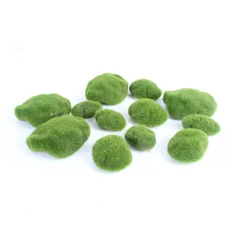 

Simulation Moss Stone Artificial Moss Rocks DIY Micro Landscape Fairy Garden Poted Decoration Fake Model
