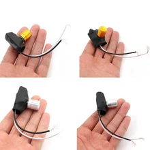 2 Way 220V 1A/3A Gold/Silver Tone Table Lamp Full Range Dimmer Rotary Switch