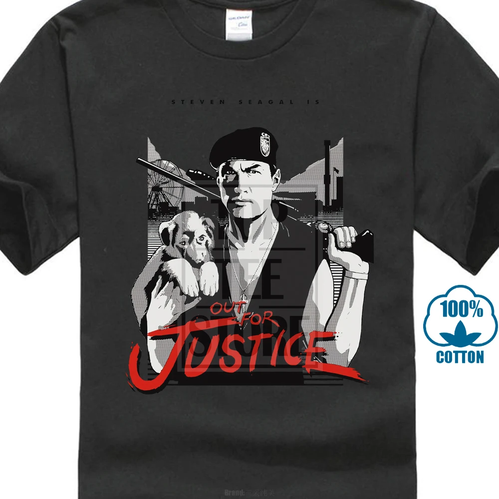 Out For Justice Movie Poster 1989 T All Sizes S To 4Xl Steven Seagal | Мужская одежда