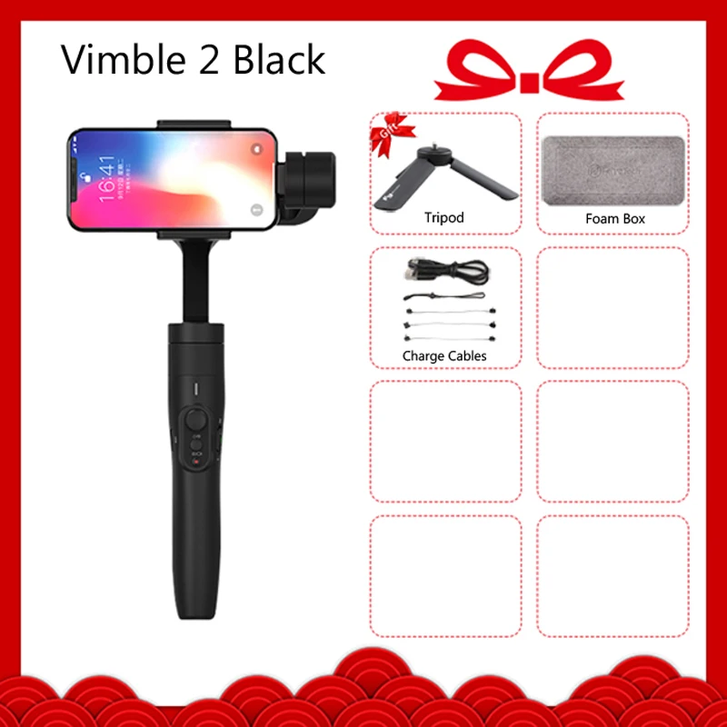 Only Vimble 2S Обратитесь в службу поддержки по Feiyu Tech Vimble 2/Vlog Карманный 3-осевой шарнирный стабилизатор для смартфона стабилизатор, выдвигаемая ручная 36/5000 Обратитесь в службу поддержки по купонам PK DJI Osmo 2 Zhiyun - Цвет: Only Vimble 2S