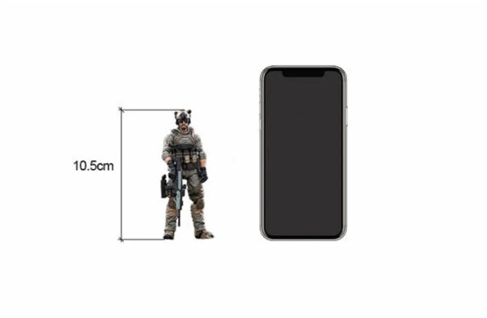 JOYTOY 1/18 США морской тюлень Коммандо мини Экшн-Игрушка Солдат 6 шт. фигурки JTDS008