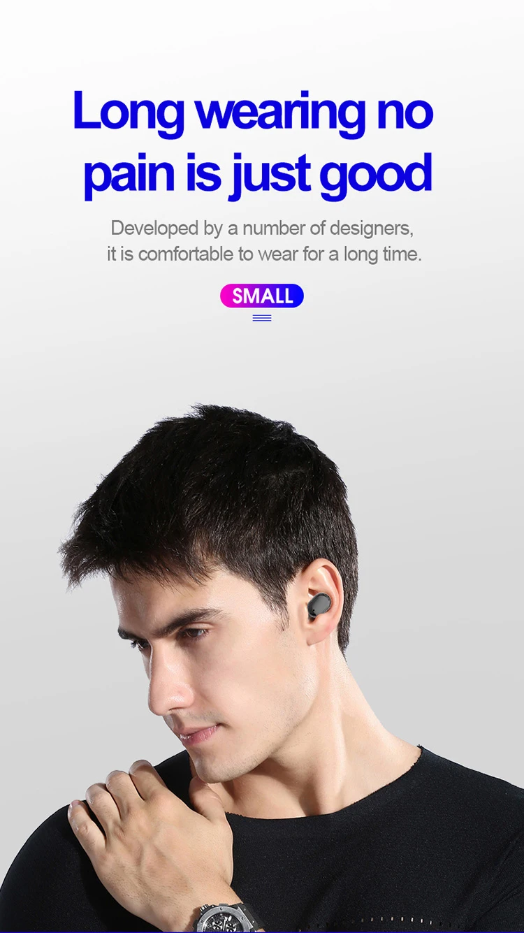 E6S TWS Bluetooth наушники 5,0 настоящие Беспроводные наушники с микрофоном Handsfree AI управление для xiaomi Redmi наушники стерео гарнитура
