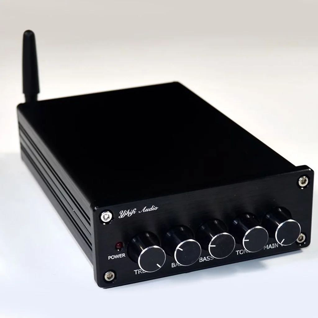 

Bluetooth 4.2 Stereo Audio Amplifier 2.1 Channel Receiver for Home Speakers