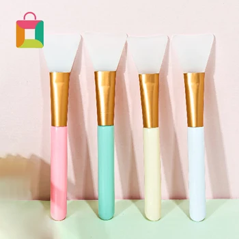 

1pc Professional Makeup Brushes Face Mask Brush Silicone Gel DIY Cosmetic Beauty Tools Soft Head Silicone Mask Brush BB2