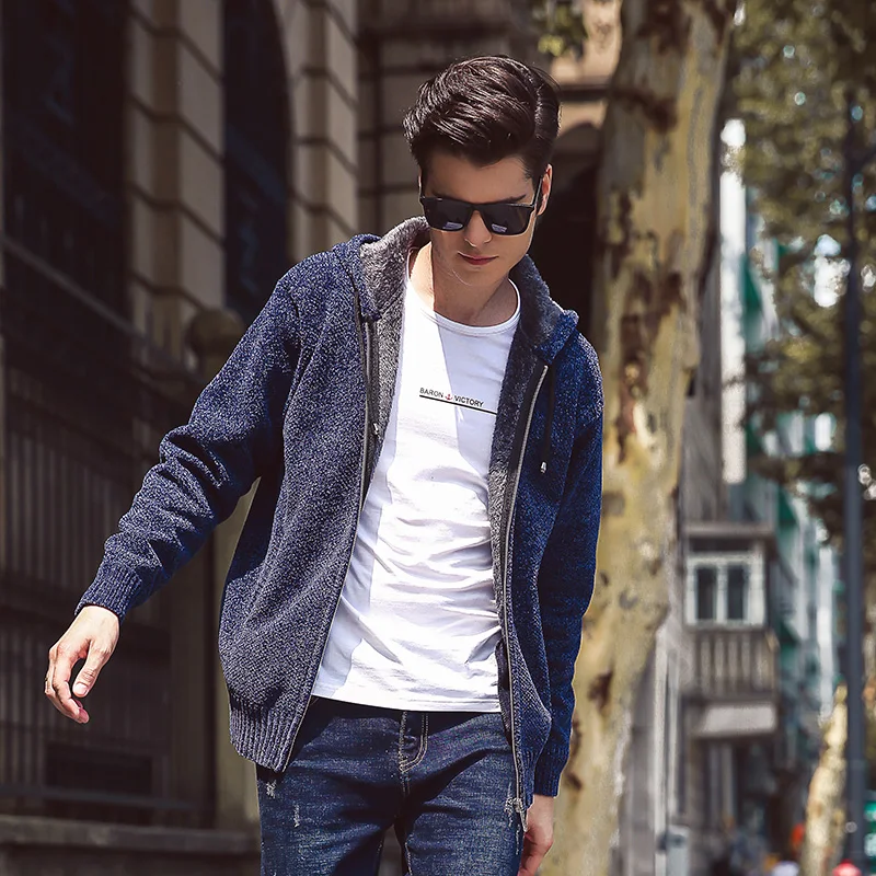 New Mens Fleece Sweater Autumn Winter Warm Cashmere Dress Slim Fat Wool Zipper Casual Sweater Men Knitted Coat MWK006 New Mens Fleece Sweater Autumn Winter Warm Cashmere Dress Slim Fat Wool Zipper Casual Sweater Men Knitted Coat MWK006