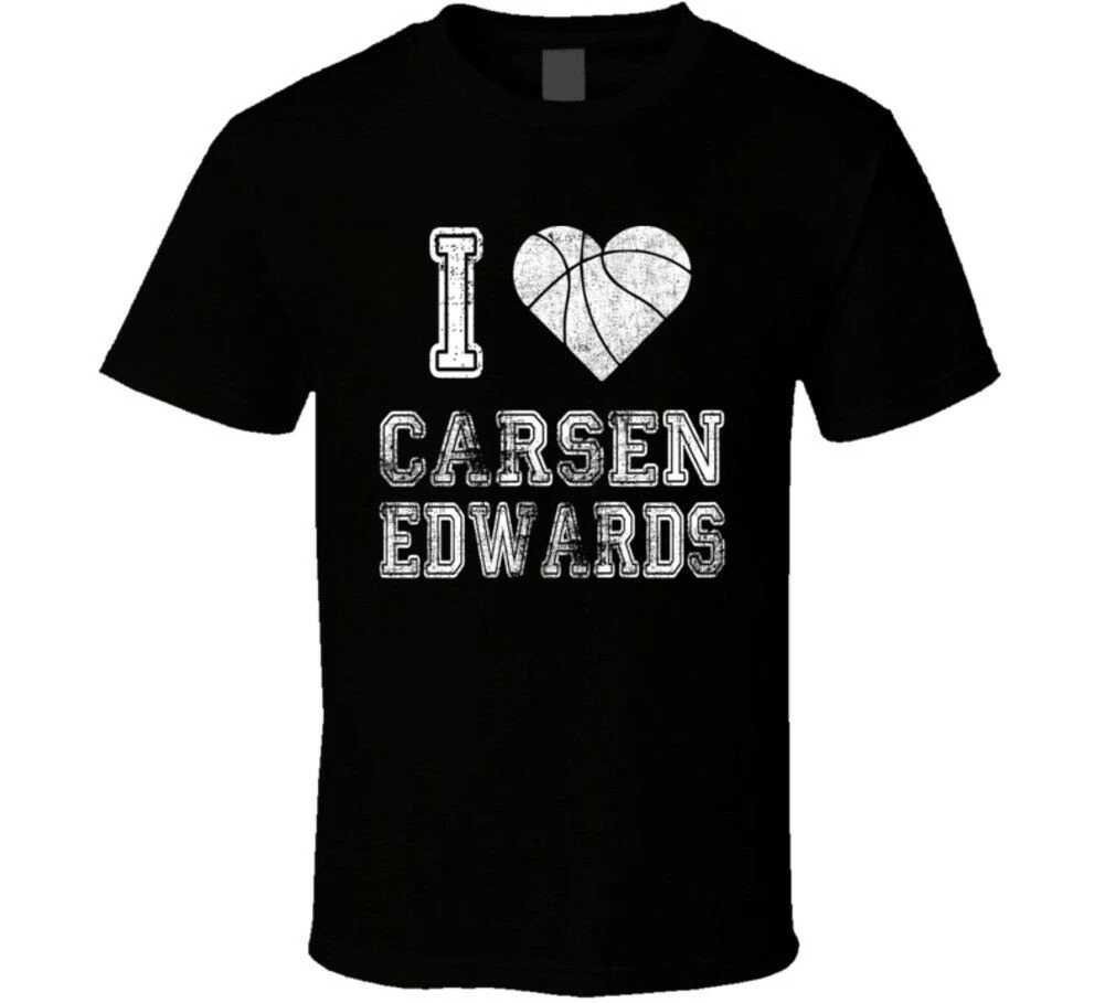 Баскетбольная футболка с коллажем I Heart Carsen Edwards Purdue | Мужская одежда