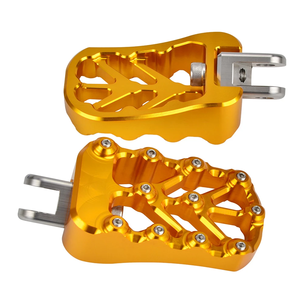 For Suzuki DRZ400S DRZ400SM 20002022 CNC Billet Wide Foot Pegs Pedals