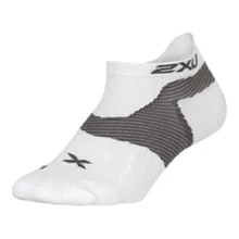 Мужские носки Вектор 2XU для бега(M(M), Белый/Серый