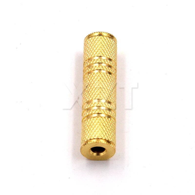 3.5mm Jack Female to 3.5 mm Female Connector Stereo Audio Adapter Headphone Jack Coupler Extension Adaptor for MP3 DVD