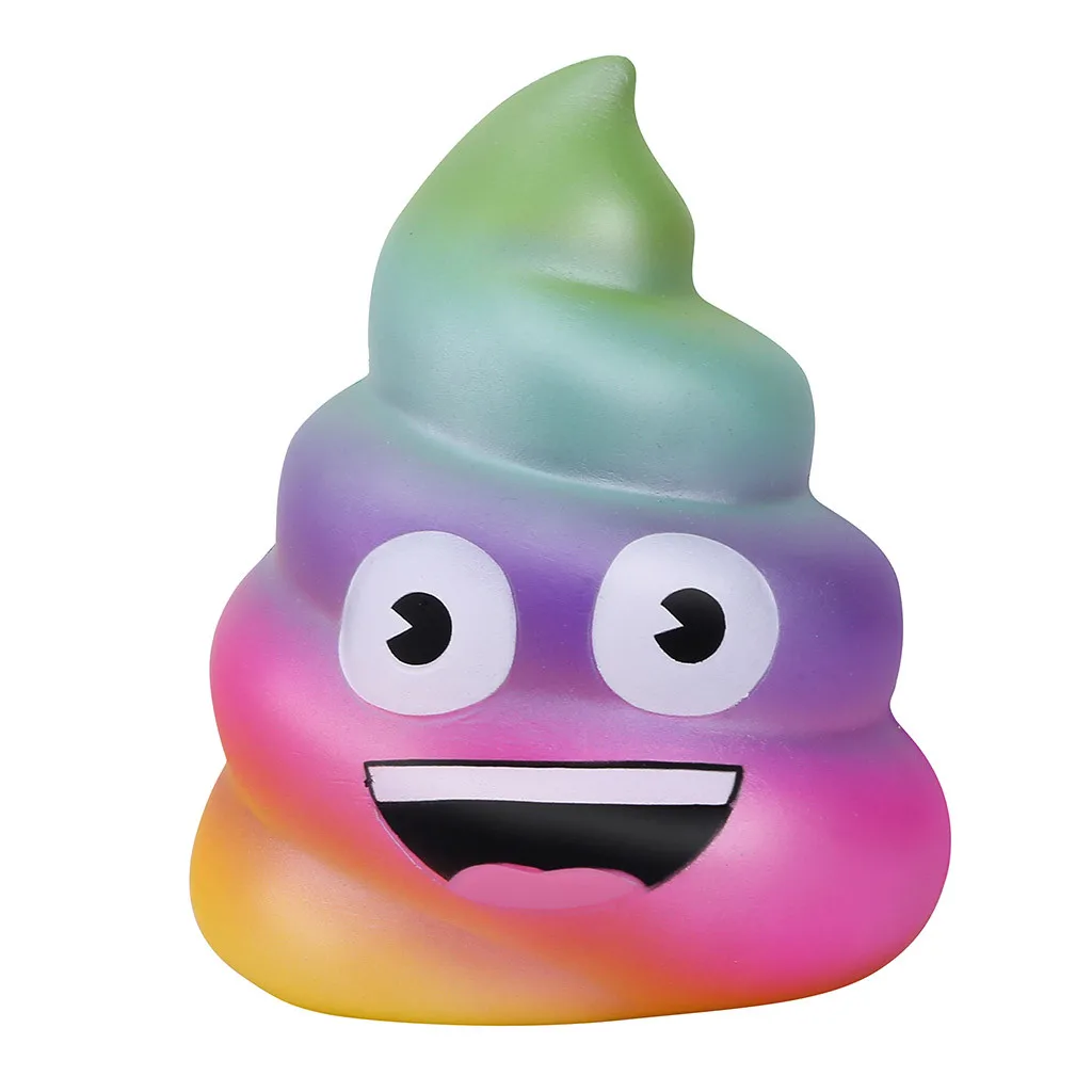 Игрушки для снятия стресса милые сжимаемые игрушки мягкие и милые Jumbo Poo супер медленно поднимающийся крем ароматизированный стресс W806