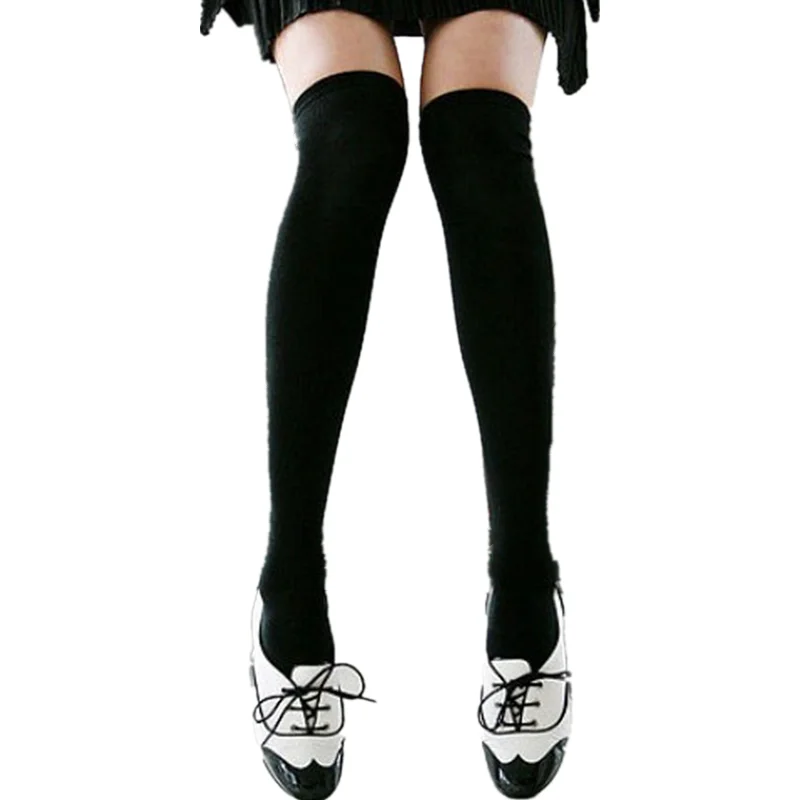 Hot Newly Fashion Sexy Cotton Over The Knee Socks Thigh High Especially