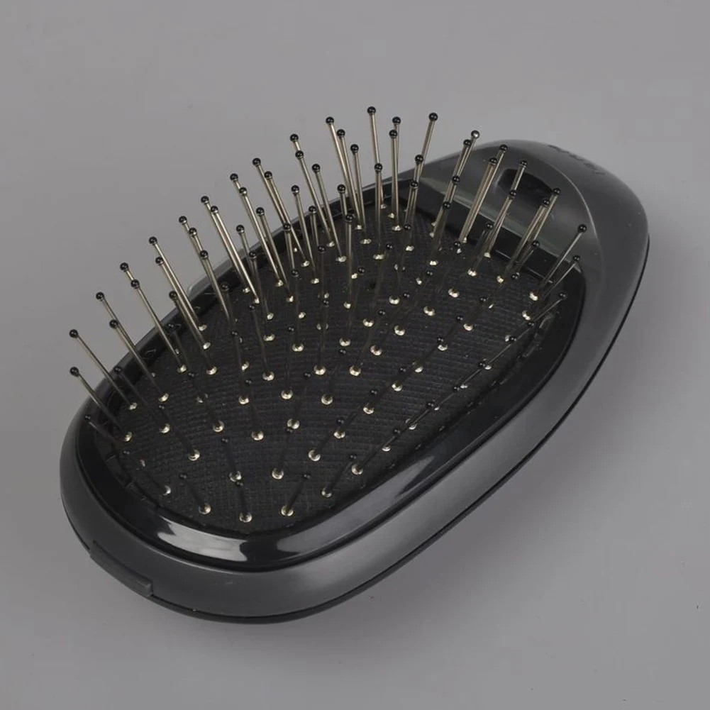 Home Travel Portable Electric Ionic Hairbrush Scalp Massage Comb Hair Care Tool