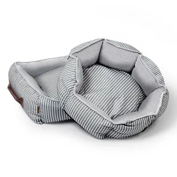 

Soft Dog Bed Mat Kennel Puppy Warm Bed Round and Square Shape Bed For Small Medium Large Dog 4 Seasons Pet Supplies