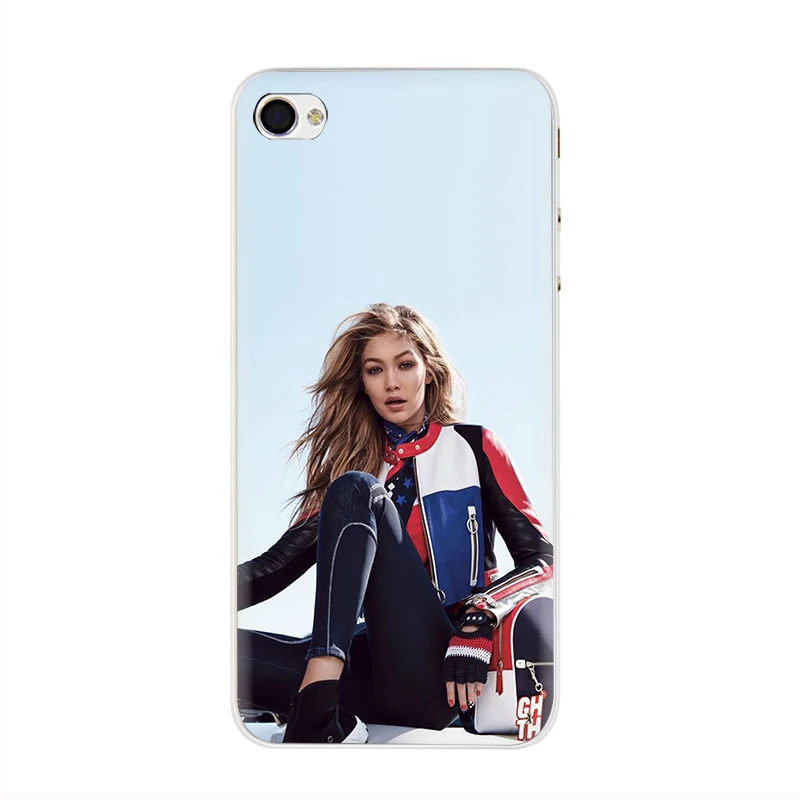 Жесткий чехол для телефона EWAU Gigi Hadid чехол для iPhone 5 5S SE 5C 6 6s Plus 7 8 Plus X XR XS 11 Pro MAX - Цвет: H7
