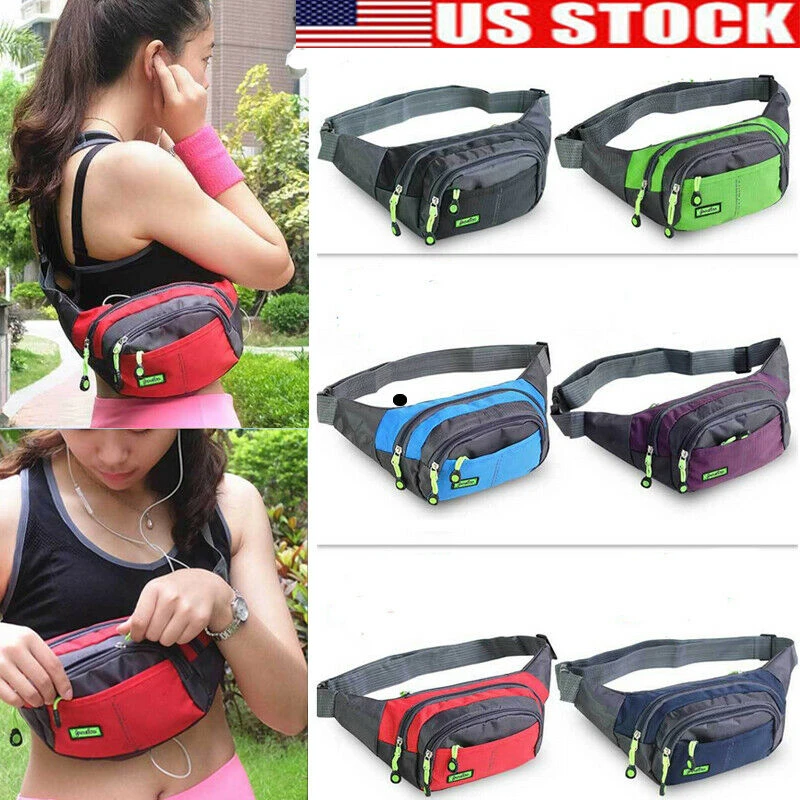 Riñonera deportiva para hombre y mujer, bolsa de cintura para acampar, vacaciones, monedero, cinturón, 2019|Riñoneras| - AliExpress