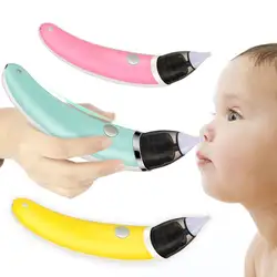 Детский носовой аспиратор Электрический Безопасный гигиенический очиститель носа уход за ребенком нос кончик полости рта присоска для