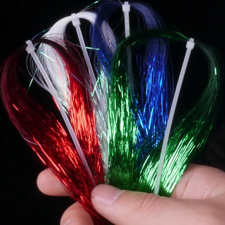 

Fly Tied System Material shan guang si Color lei she si Fishing DIY Liangsi