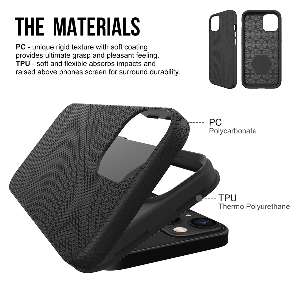 Luxury Armor Phone Case – Black & Blue Premium Cover Accessories