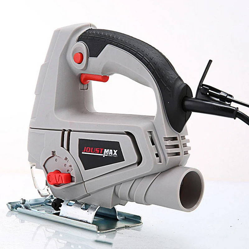 

600W Electric Jig Saw Laser Guide 5 Variable Speed Self-locking Chuck 45 Degree Tilt Wrench Jigsaw Power Tools 1 Piece Blade