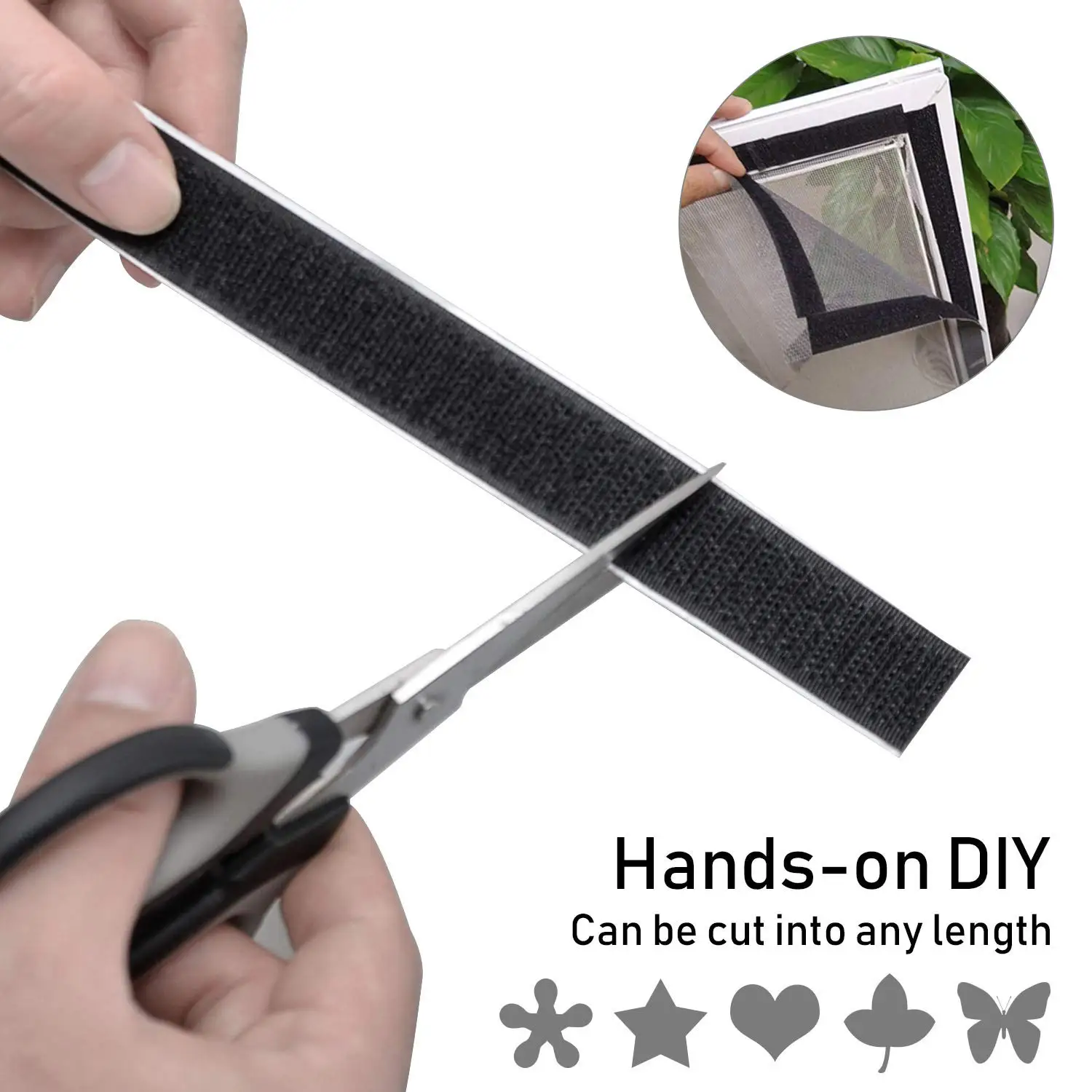 Самоклеящаяся липучка самоклеющаяся прокладка с липучкой и длина 8 м ширина 20