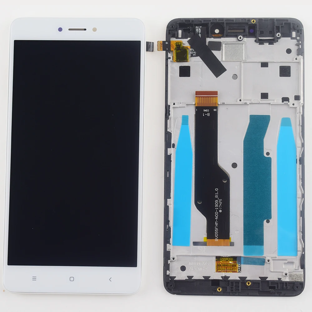 Для Xiaomi redmi note 4X note4x процессор Snapdragon 625 ЖК-дисплей модуль+ сенсорный экран дигитайзер Датчик Стекло в сборе+ рамка