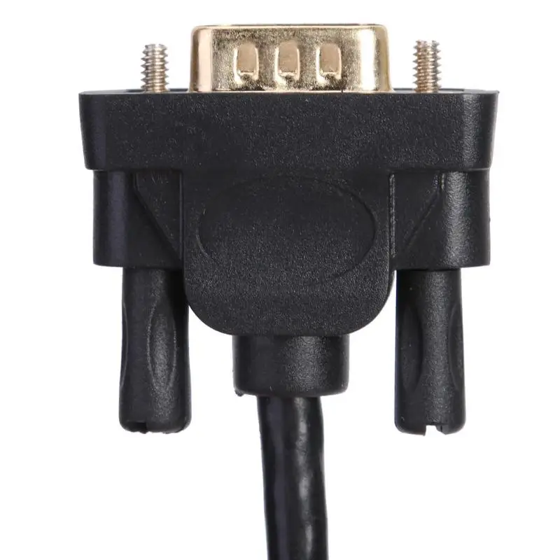CableDeconn D0308 VGA в VGA HDMI конвертер ж/Micro USB+ 3,5 мм аудио кабель поддержка дропшиппинг