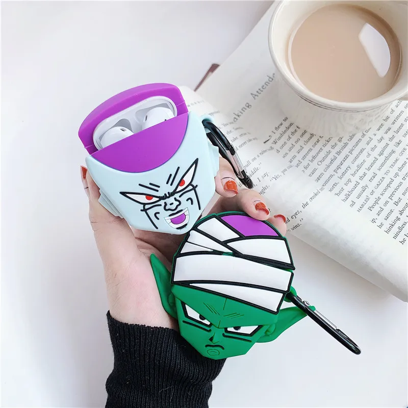

Piccolo Frieza For AirPods Apple Case 3D Dragon Ball Z Headphone Cases For Airpods 1 2 Silicone Case Accessories Protector Cover
